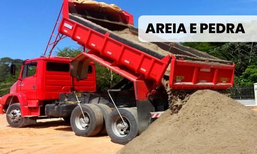 Areia e Pedra - Materiais Para Construção